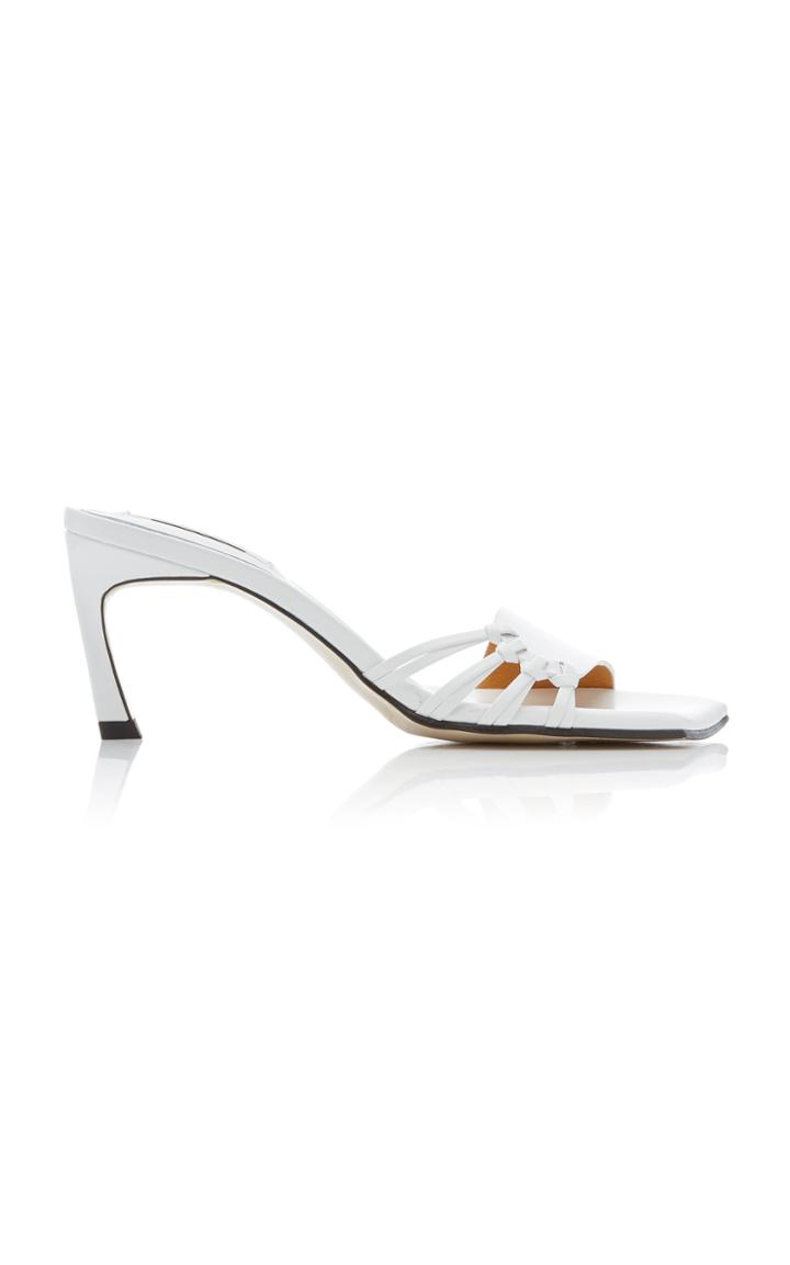 Moda Operandi Reike Nen Side Knot Leather Sandals