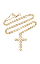 Octavia Elizabeth Nesting Gem 18k Yellow Gold & Diamond Necklace