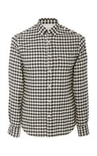 Officine Gnrale Gingham Brushed Cotton-flannel Shirt