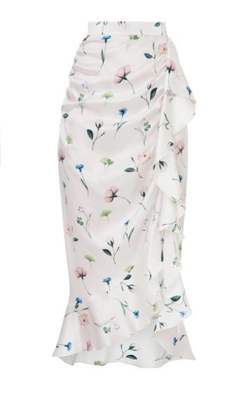 Elenareva Floral Midi Skirt