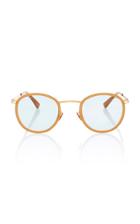 Mykita Antii Acetate And Gold-tone Round-frame Sunglasses