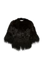 Alexis Sawyer Cropped Fur Coat