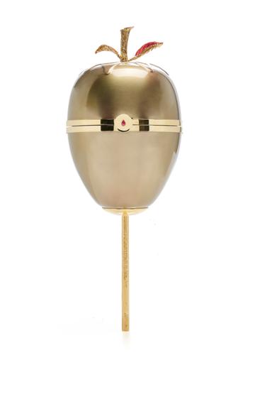 Ines Figaredo Gold Caramel Apple Bag