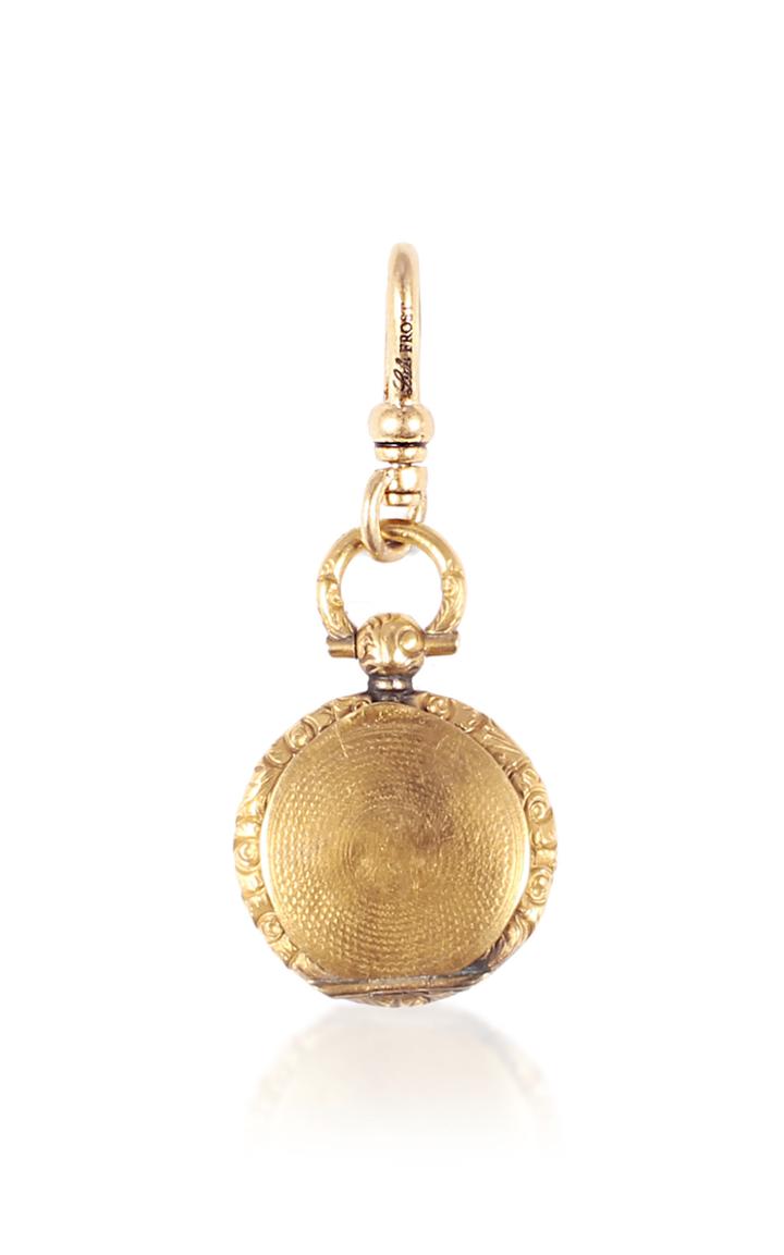Lulu Frost One-of-a-kind Vintage Carved Locket C.1880