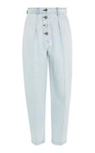 Zeynep Aray Pleated Straight-leg Jeans