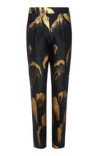 Safiyaa Elliana Metallic Tuxedo Pants