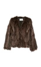 Alexis Barika Racoon Coat