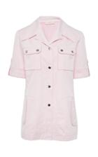 Tory Burch Cotton Pocket Safari Shirt