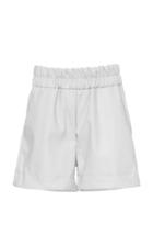 Studio Cut Mini Faux Leather Shorts