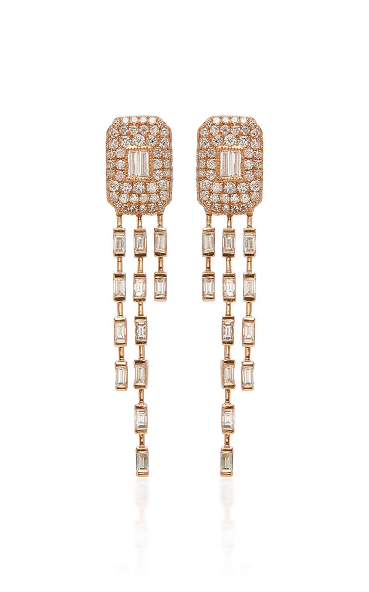 Shay Waterfall Baguette Drop Earrings