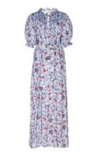 Loretta Caponi Elena Printed Dress