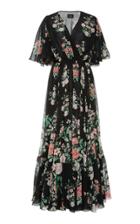 Giambattista Valli Floral Georgette Maxi Dress