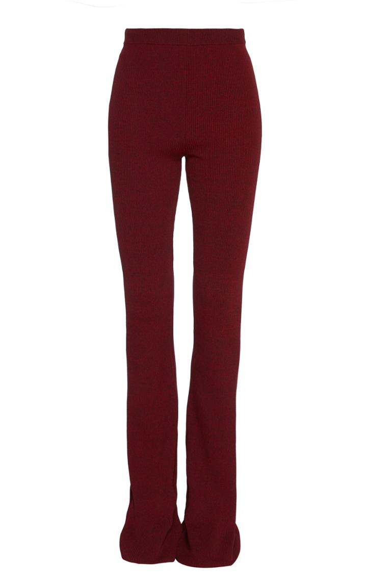 Moda Operandi Rokh High-rise Stretch-knit Flared Pants Size: M