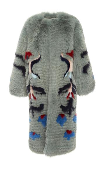 Alena Akhmadullina Arctic Fox Fur Coat