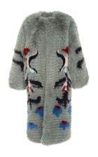 Alena Akhmadullina Arctic Fox Fur Coat