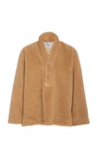 Bode Shawl Collar Fleece Pullover
