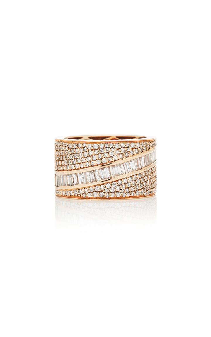 Shay Pave Diagonal Baguette Diamond Band