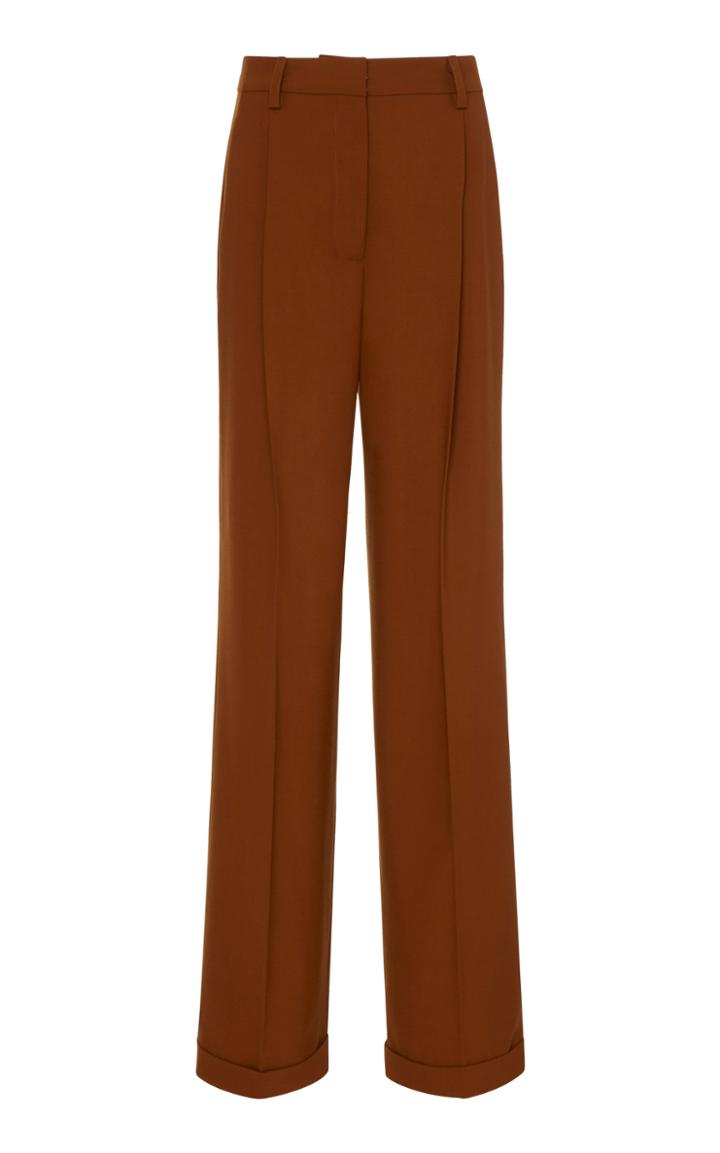 Moda Operandi Oscar De La Renta Wool Wide-leg Pants Size: 0
