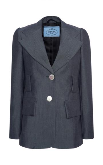 Prada Mohair-blend Blazer