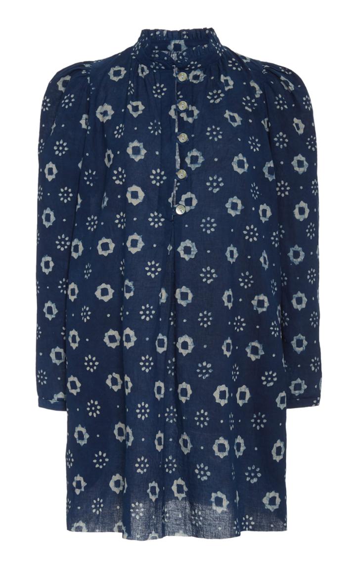 Moda Operandi Alix Of Bohemia Laura Cornflower Printed Cotton Dress