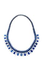 Nam Cho Sapphire Baguette Necklace