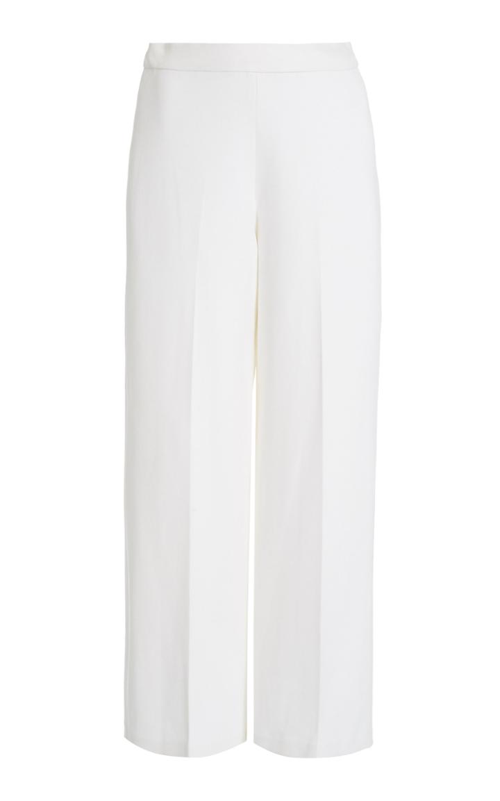 Rosetta Getty Crepe Straight-leg Trousers