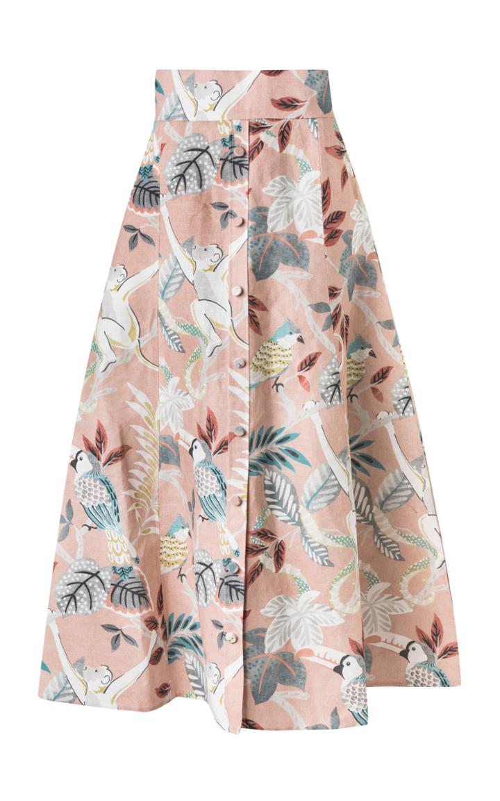 Maison Alma Tucan Maxi Skirt
