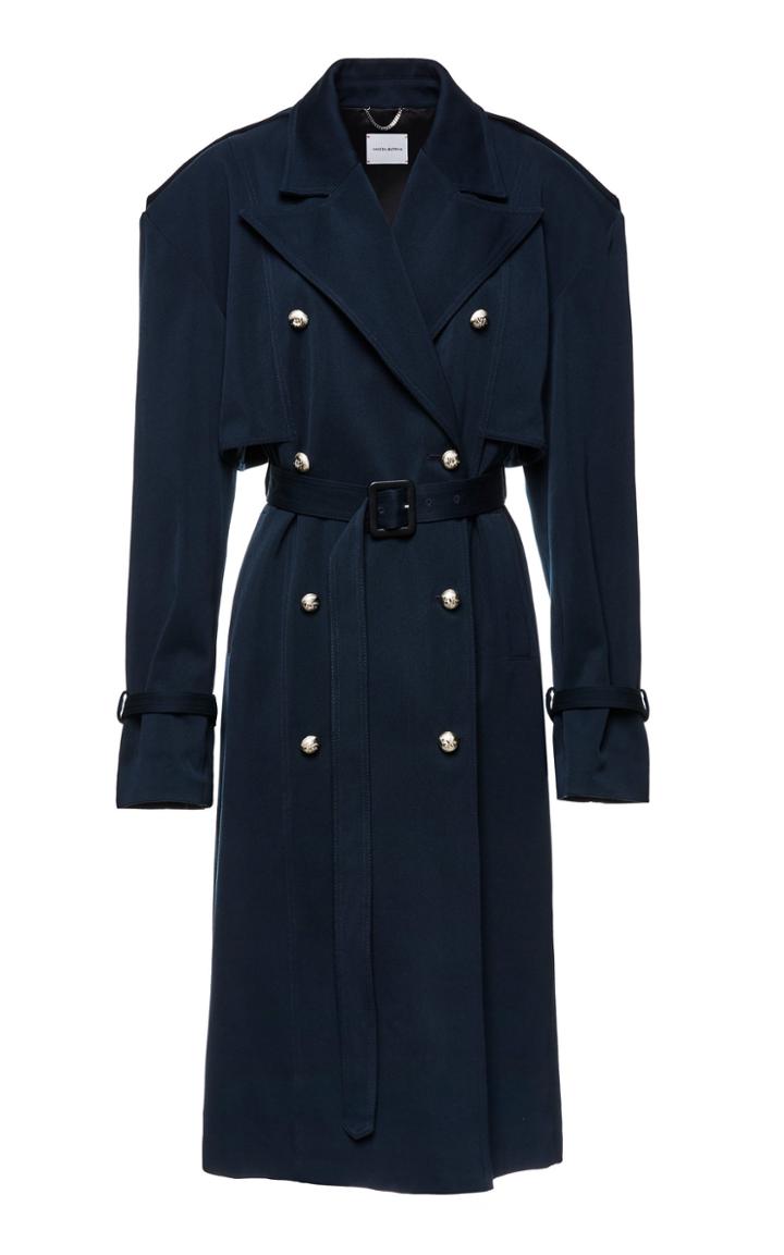 Moda Operandi Magda Butrym Brockham Cotton Trench Coat Size: 36