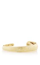 Benney Bark Bangle With Diamonds