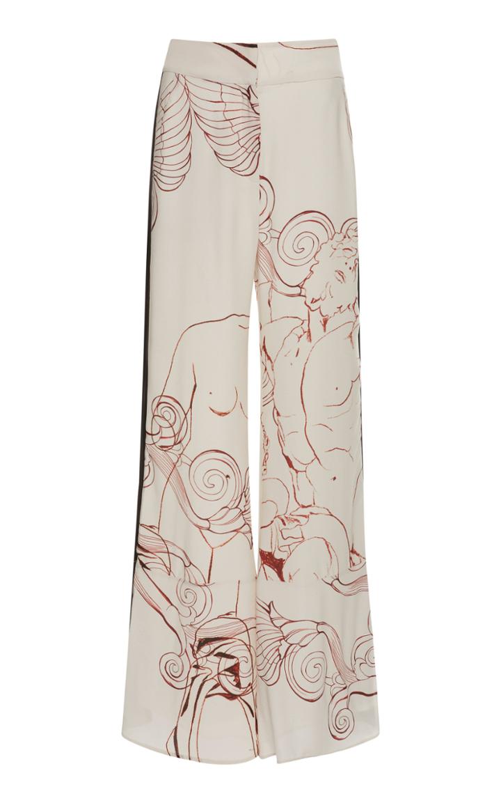 Zeus + Dione Alcyone Printed Wide Leg Trouser
