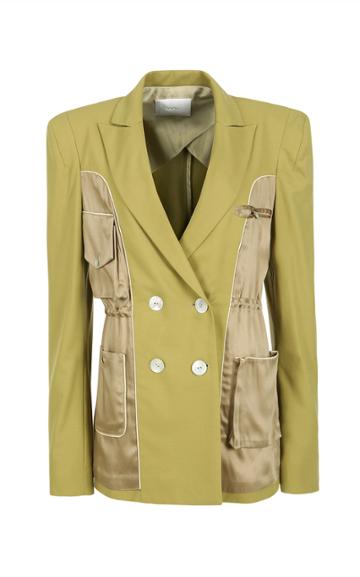 Moda Operandi Ych Two-tone Out-pocket Blazer Size: 34