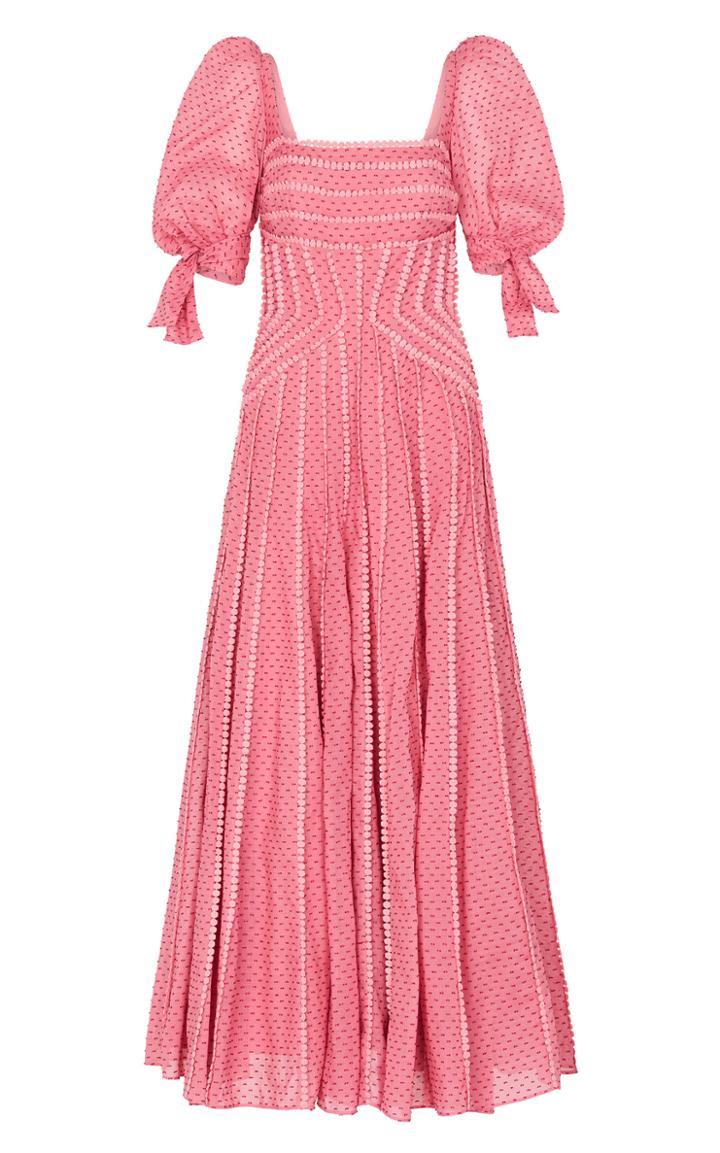 Rachel Gilbert Loni Organza Dress Size: 2