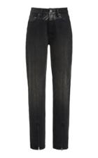 Ksubi Slim Pin Rigid High-rise Cropped Jeans