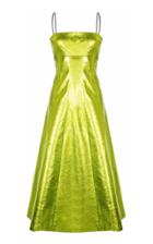 Rasario Lime Midi Dress