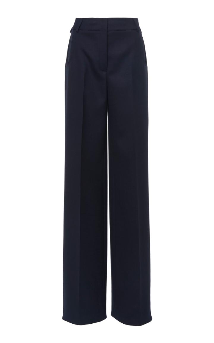 Akris Floyd Wool Wide-leg Pants
