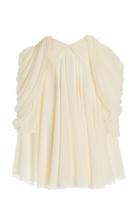 Giambattista Valli Georgette Off-the-shoulder Mini Dress