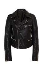 Moda Operandi Mes Demoiselles Bikeuse Leather Jacket Size: 34