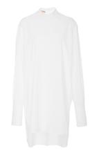 Summa Back Button Mock Neck Shirt