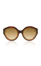 Philippe Chevallier Whale Round Frame Sunglasses