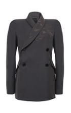 Lake Studio Embroidered Double Breasted Jacket