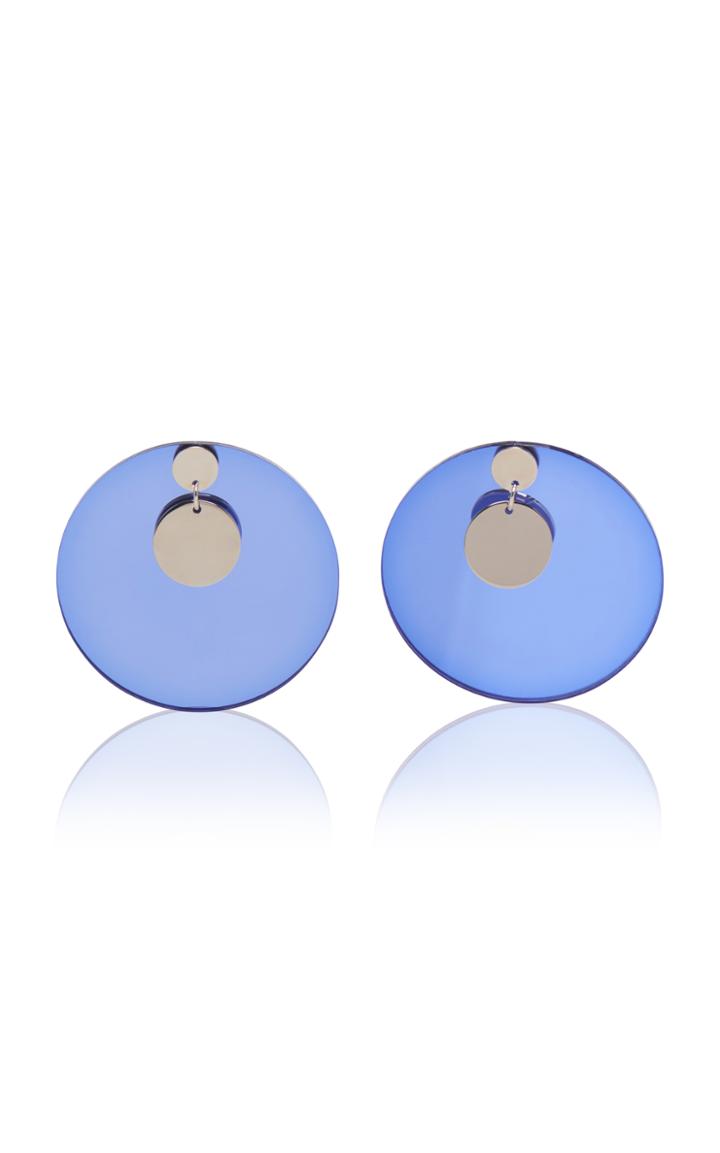 Jil Sander Double Circle Earrings