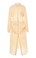 Moda Operandi Salvatore Ferragamo Striped Silk Dress Size: 38