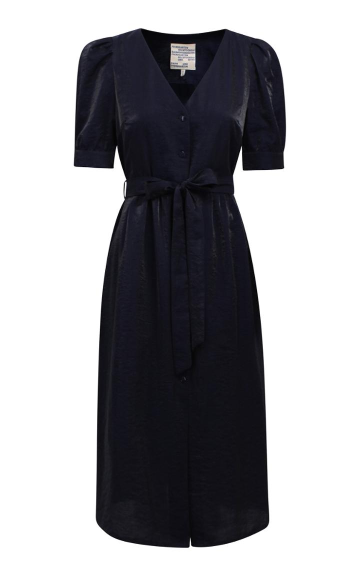 Moda Operandi Baum Und Pferdgarten Alma High Neck Midi Dress Size: 36
