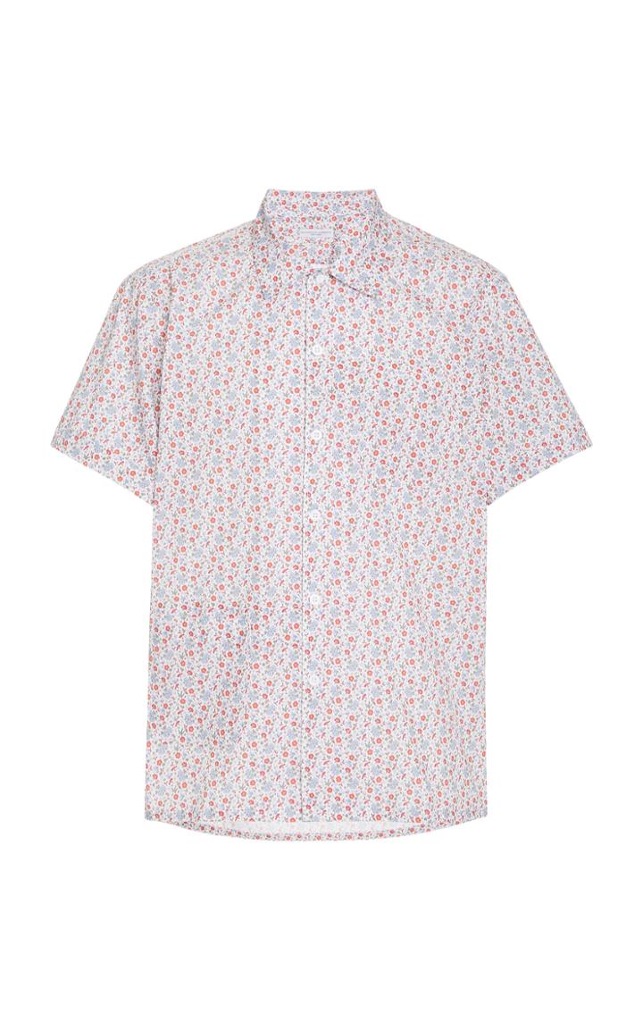 Engineered Garments Camp Floral-print Cotton Shirt