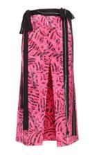 Marni Joe Printed Satin Midi Skirt