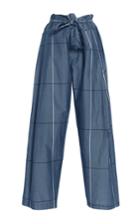 Erika Cavallini Striped Muriel High Waist Trousers