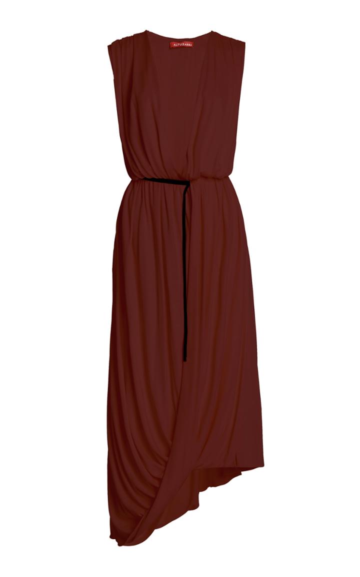 Moda Operandi Altuzarra Calla Deep-v Midi Dress