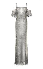 Amen Couture Embroidered Lace Gown