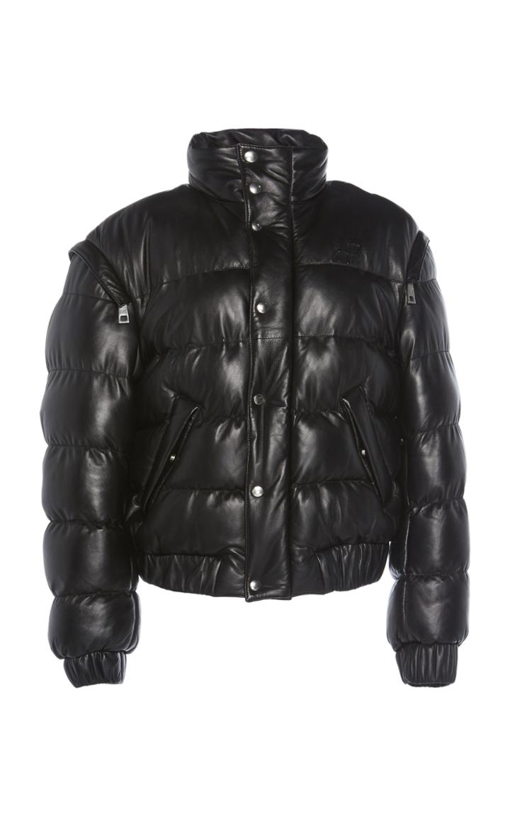 Common Leisure All Time Hooded Lambskin Jacket