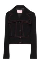 Giamba Contrast Trim Jacket